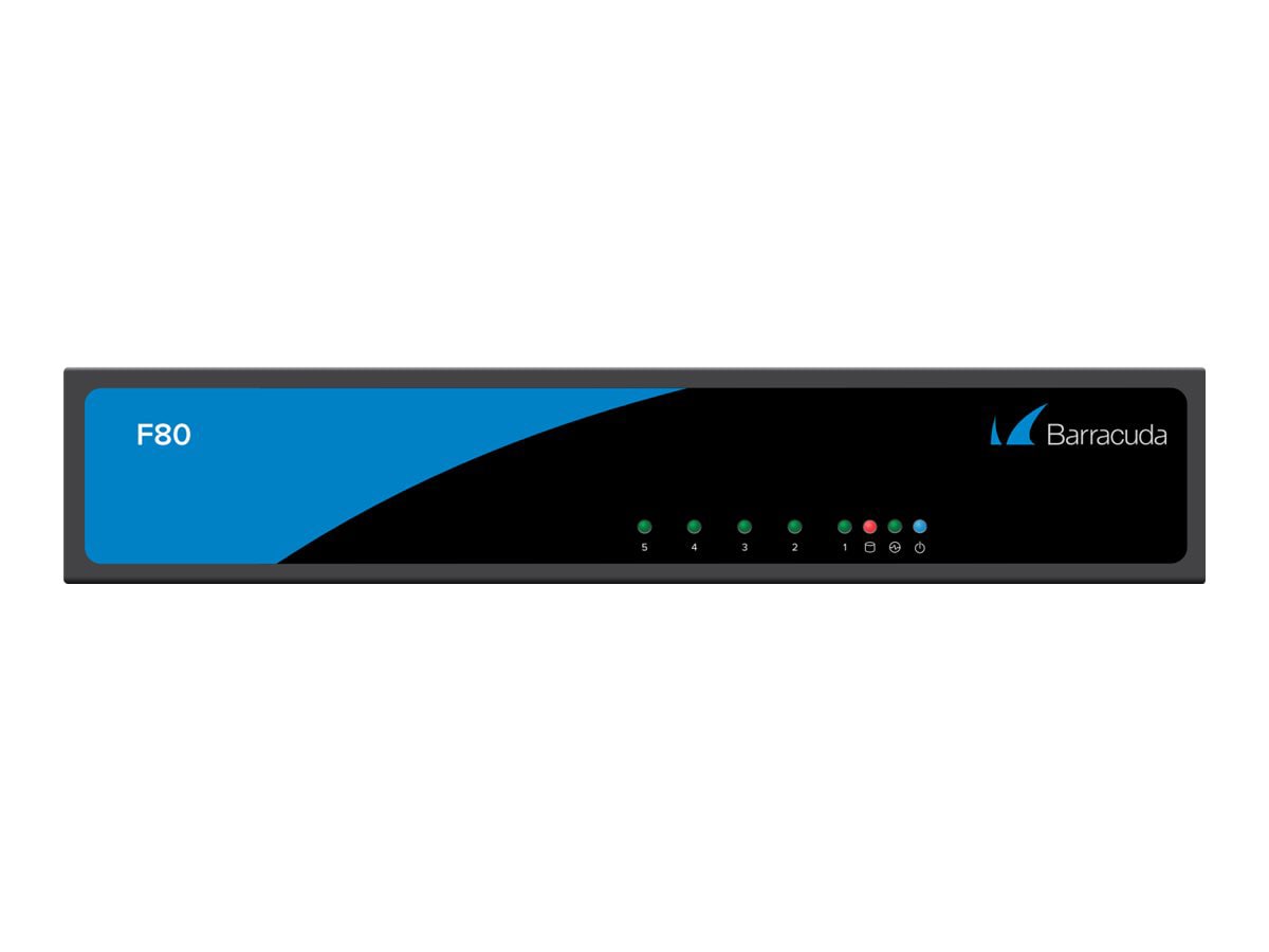 Barracuda CloudGen Firewall F80B - security appliance