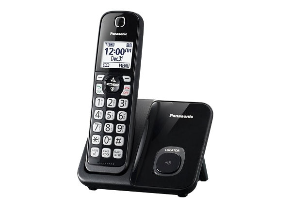 Panasonic KX-TGD510B - cordless phone with caller ID/call waiting