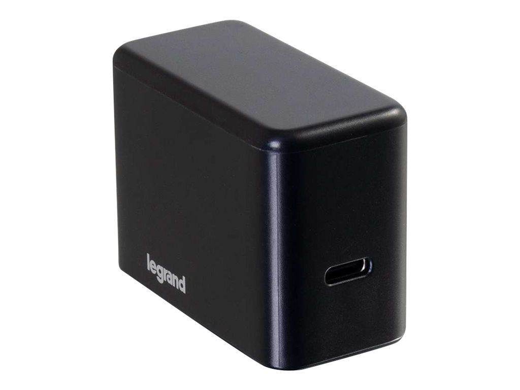 C2G USB C Wall Charger with Power Delivery - 1 Port - 18W Power power adapt