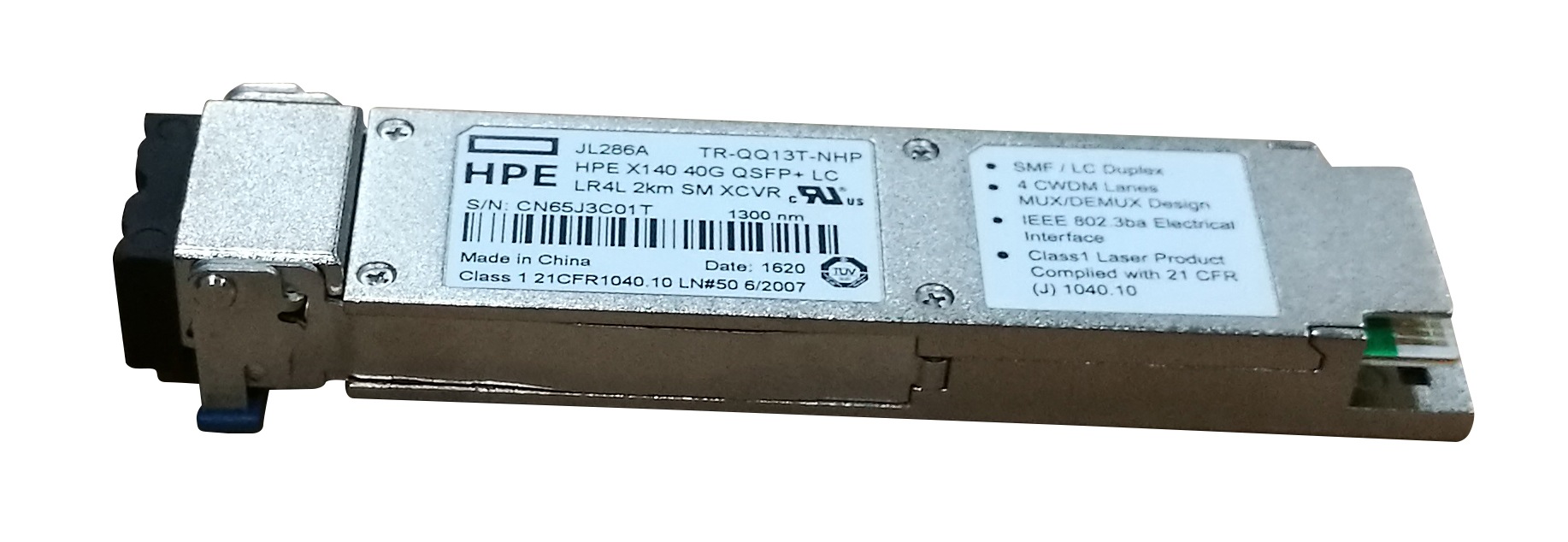 HPE X140 - QSFP+ transceiver module - 40 Gigabit LAN