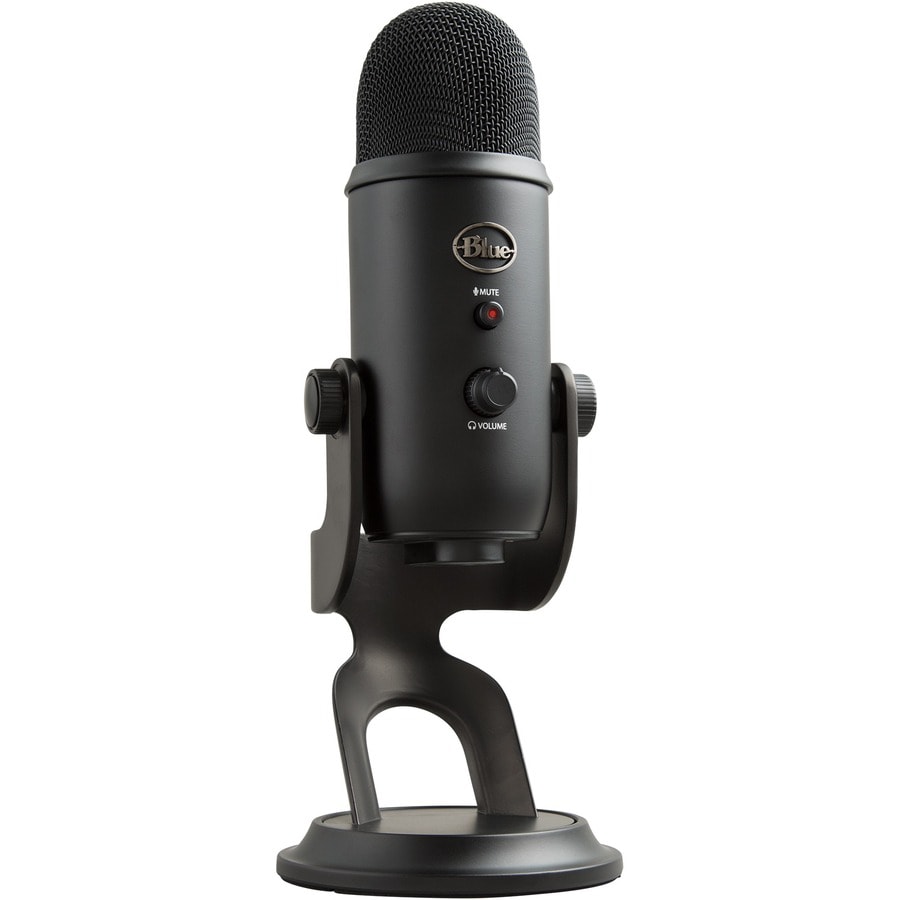 Blue Yeti Tri-Capsule USB Microphone - Blackout