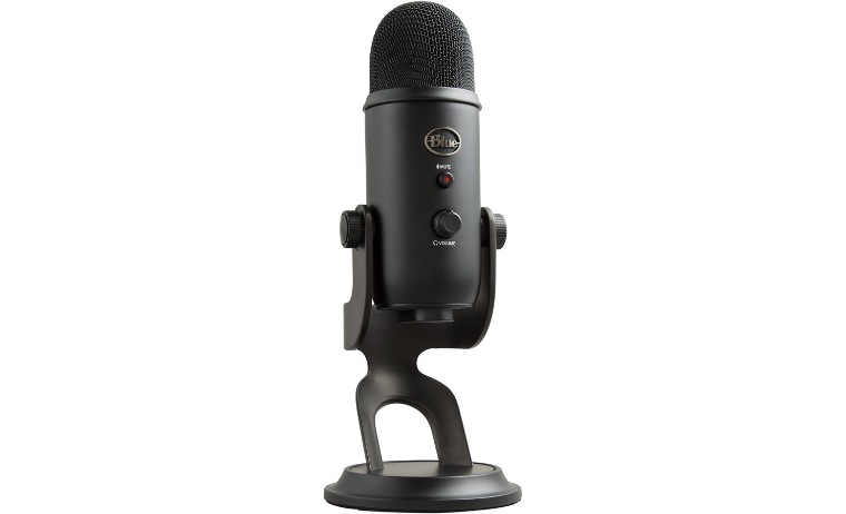 マルチパターンUSBマイクロフォン Blue VOICE 黒 Blue Yeti Multi-Pattern USB Microphone With Blue VO!CE - Blackout