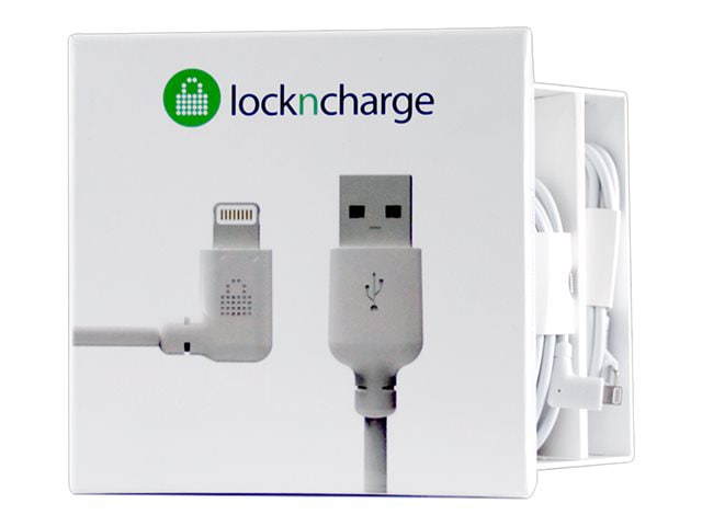 LocknCharge Lightning cable - Lightning / USB - 4 ft