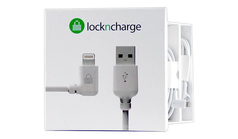 LocknCharge Lightning cable - Lightning / USB - 4 ft