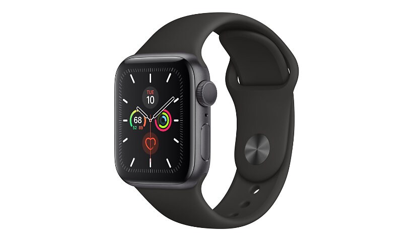 Apple Watch Series 5 (GPS) - space gray aluminum - smart watch with sport b
