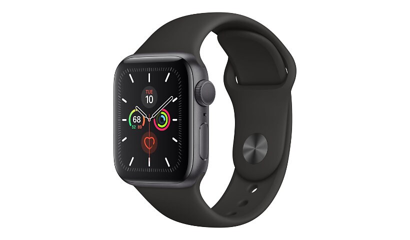 Apple Watch Series 5 (GPS + Cellular) - space gray aluminum - smart watch w