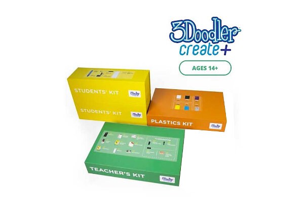 Teq 3Doodler EDU Create+ Learning Pack - 6 Pen
