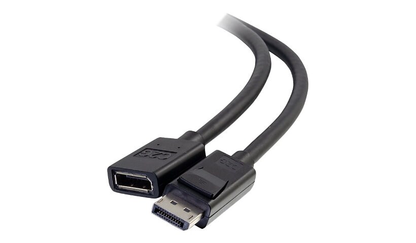 C2G 6ft 8K DisplayPort Extension Cable - M/F - DisplayPort extension cable