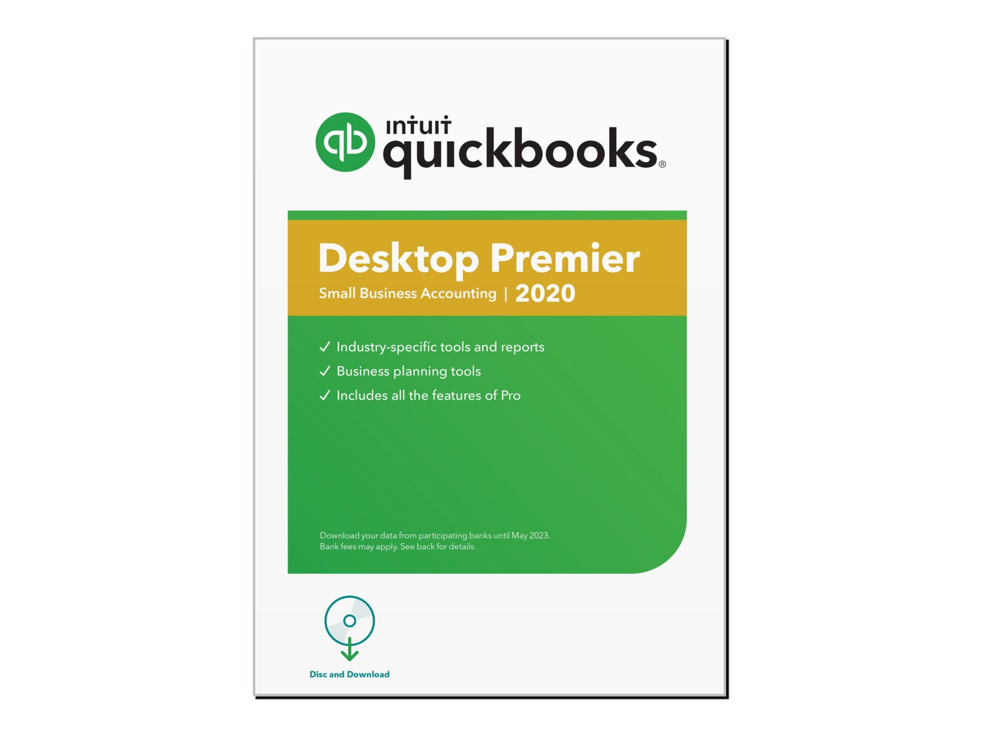 QuickBooks Desktop Premier 2020 - box pack (1 year) - 2 users - with Payroll