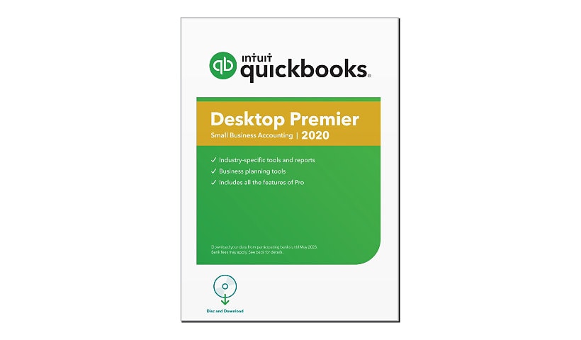 QuickBooks Desktop Premier 2020 - box pack (1 year) - 2 users - with Payrol