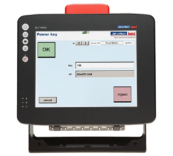 Advantech DLT-V83 12" Celeron Rugged Vehicle-Mounted Terminal