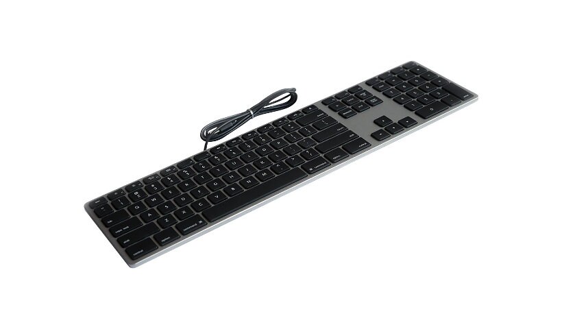 Matias - keyboard - Canadian French - space gray