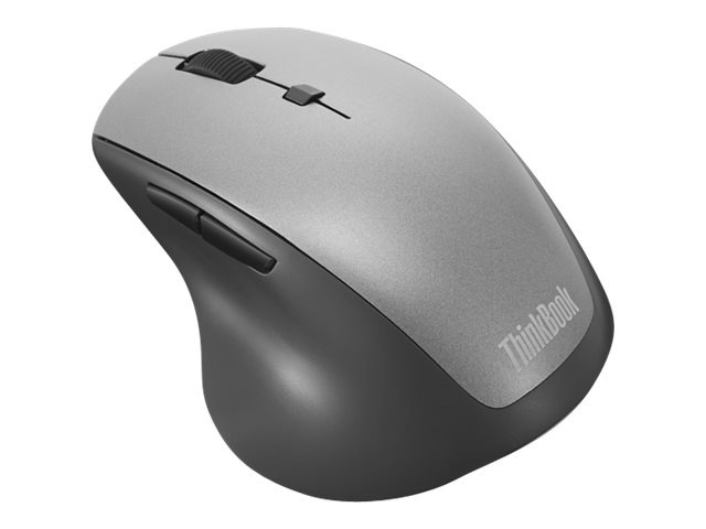 Lenovo ThinkBook Wireless Media - mouse - 2.4 GHz - black