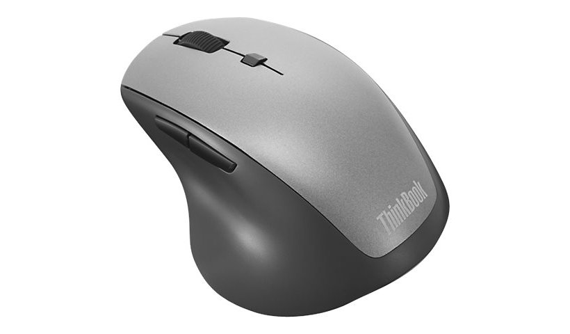 Lenovo ThinkBook Wireless Media - mouse - 2.4 GHz - black