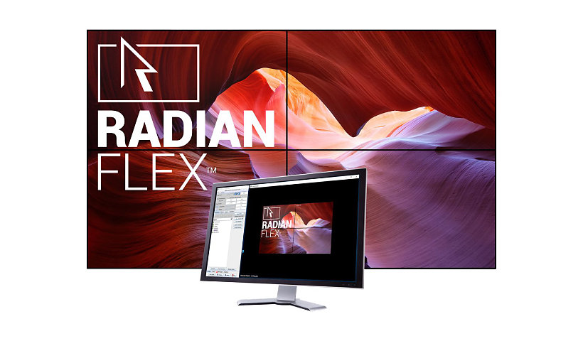 Radian Flex Video Wall Layout - upgrade license - 1 license