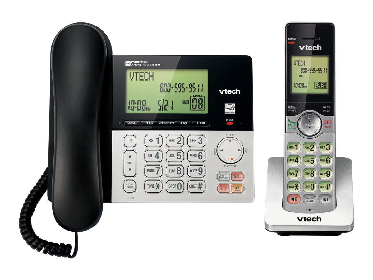 VTech CS6949 - corded/cordless - answering system with caller ID/call waiting + additional handset