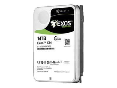 Seagate Exos X14 ST14000NM0048 - hard drive - 14 TB - SAS 12Gb/s