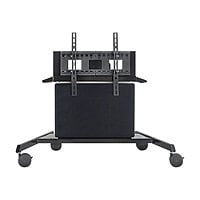 AVTEQ DynamiQ™ Height-Adjustable Executive Cart for 55" Display