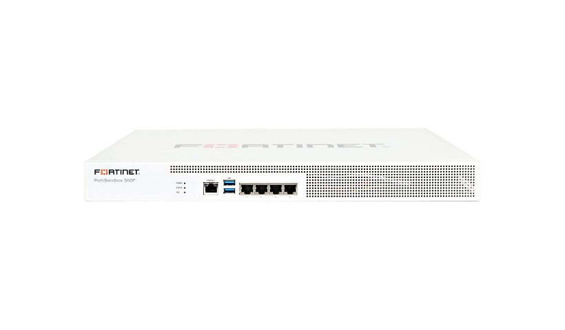 Fortinet FortiSandbox 1000F - security appliance - with 3 years FortiCare 2