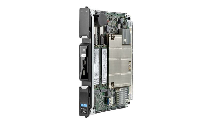 HPE ProLiant m710x-L - cartridge - Xeon E3-1565LV5 2.5 GHz - 0 GB - no HDD