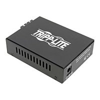 Tripp Lite Gigabit SMF Fiber to Ethernet Media Converter 10/100/1000 SC