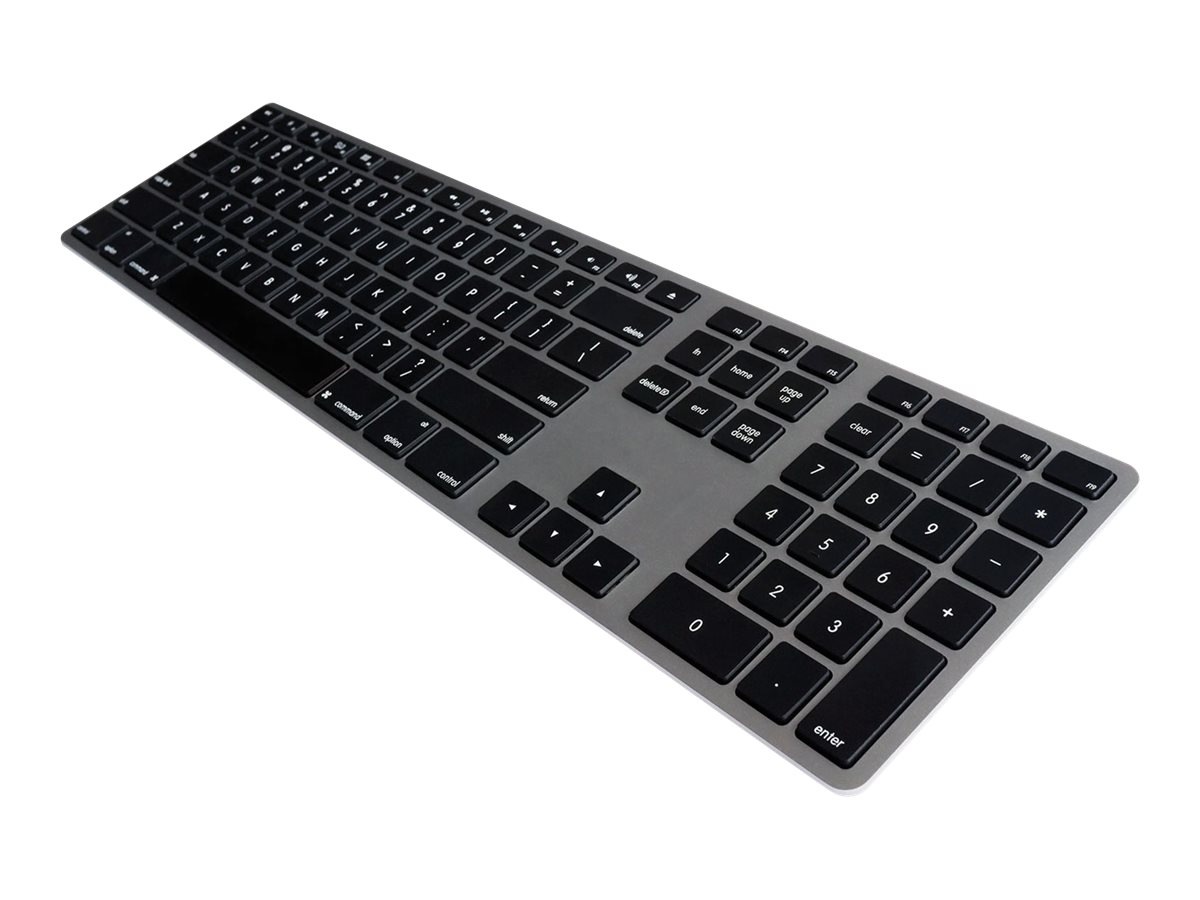 Matias Wired Aluminum Keyboard - keyboard - US - space gray Input Device