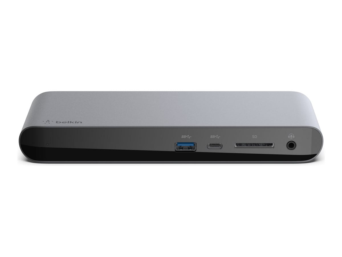 Belkin Thunderbolt 3 Dock Mini W/ Thunderbolt 3 Cable (Thunderbolt Dock for  MacOS and Windows USB-C Laptops, Dual 4K @60Hz, 40Gbps Transfer Speeds) :  : Computers & Accessories