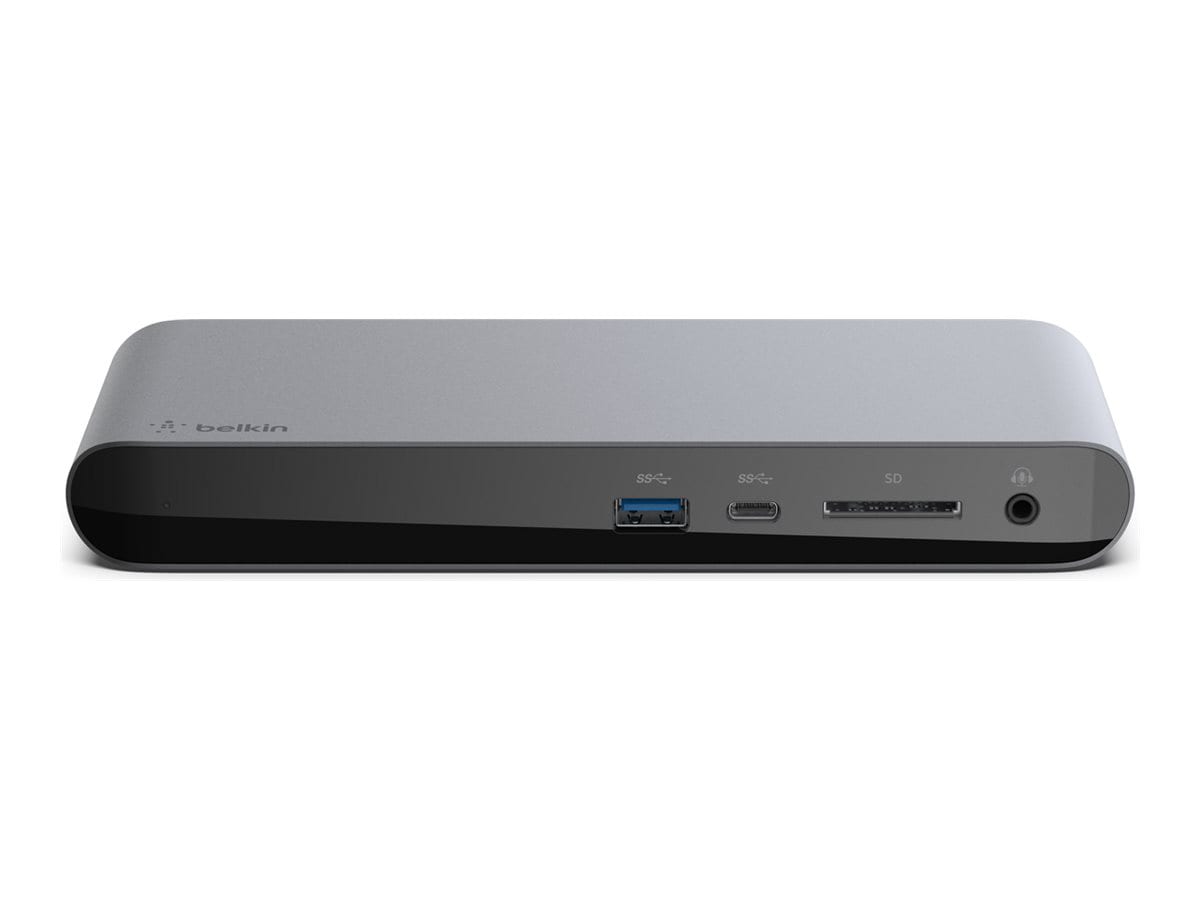 Belkin Thunderbolt 3 Dock Pro - USB-C Docking Station, Dual 4K@60Hz, 85W  Charging, with Ethernet, SD & Audio Ports - F4U097TT - Docking Stations &  Port Replicators 