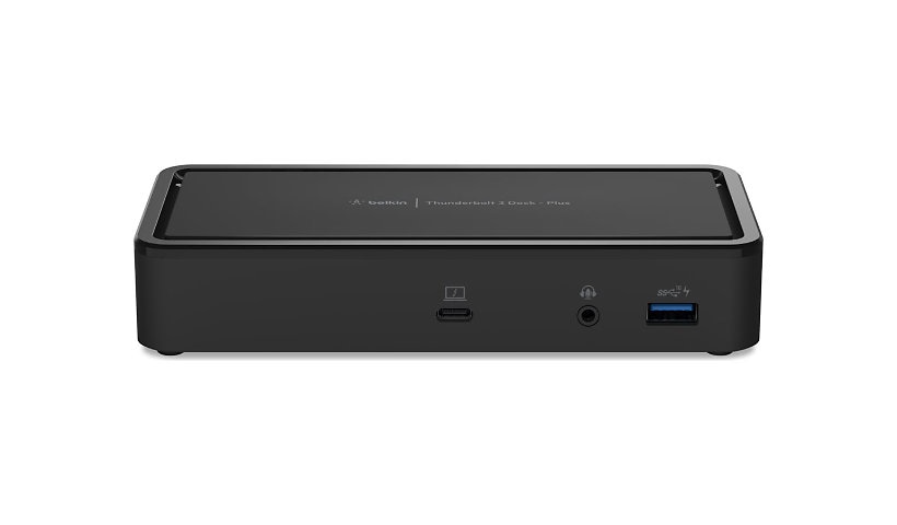 Belkin Thunderbolt 3 Dock Plus - 8-In-1 USB-C Docking Station for Mac/Windows, Dual 4K, 60W Charging, 2xDP