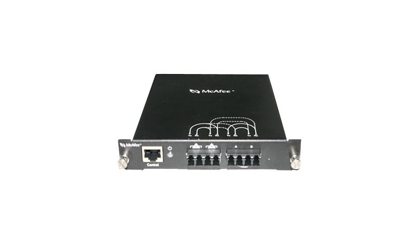 McAfee 10 Gigabit Optical Passive Fail-open Bypass Kit (1310nm) - network b