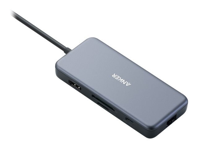 Anker PowerExpand+ 7-in-1 USB-C PD Ethernet Hub - docking station - USB-C - HDMI - 1GbE