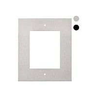 2N 1 Module - wall plate frame - nickel