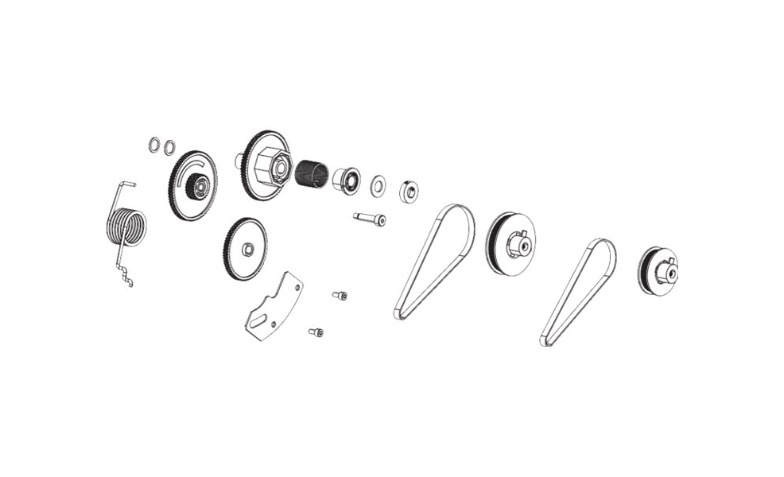Zebra - drive gear kit - P1058930-039 - Thermal Printer