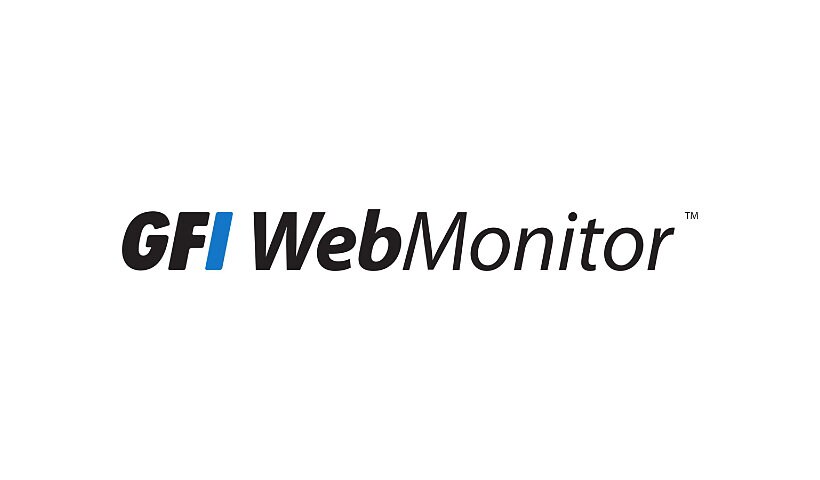 GFI WebMonitor Plus - subscription license renewal (1 year) - 1 user / IP a