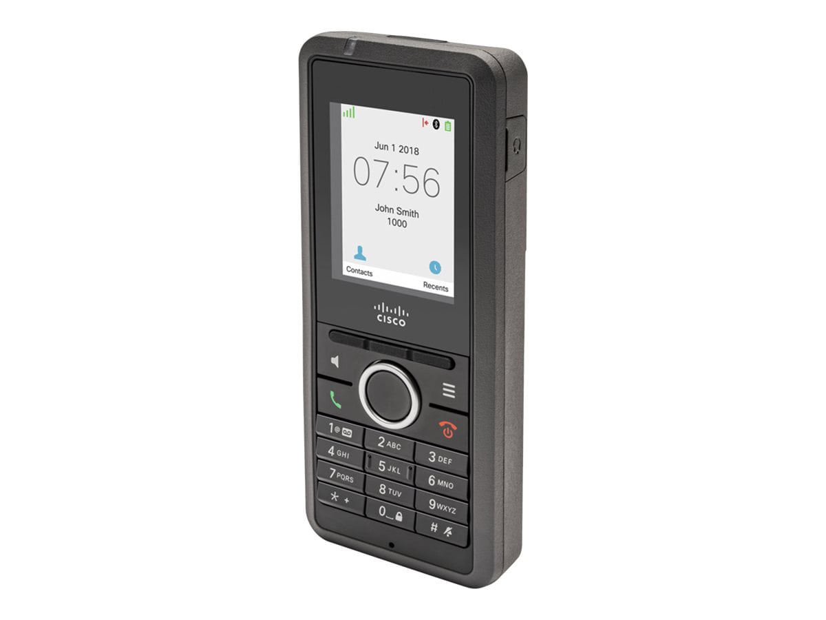 Cisco IP DECT Phone 6825 - cordless extension handset - with Bluetooth inte