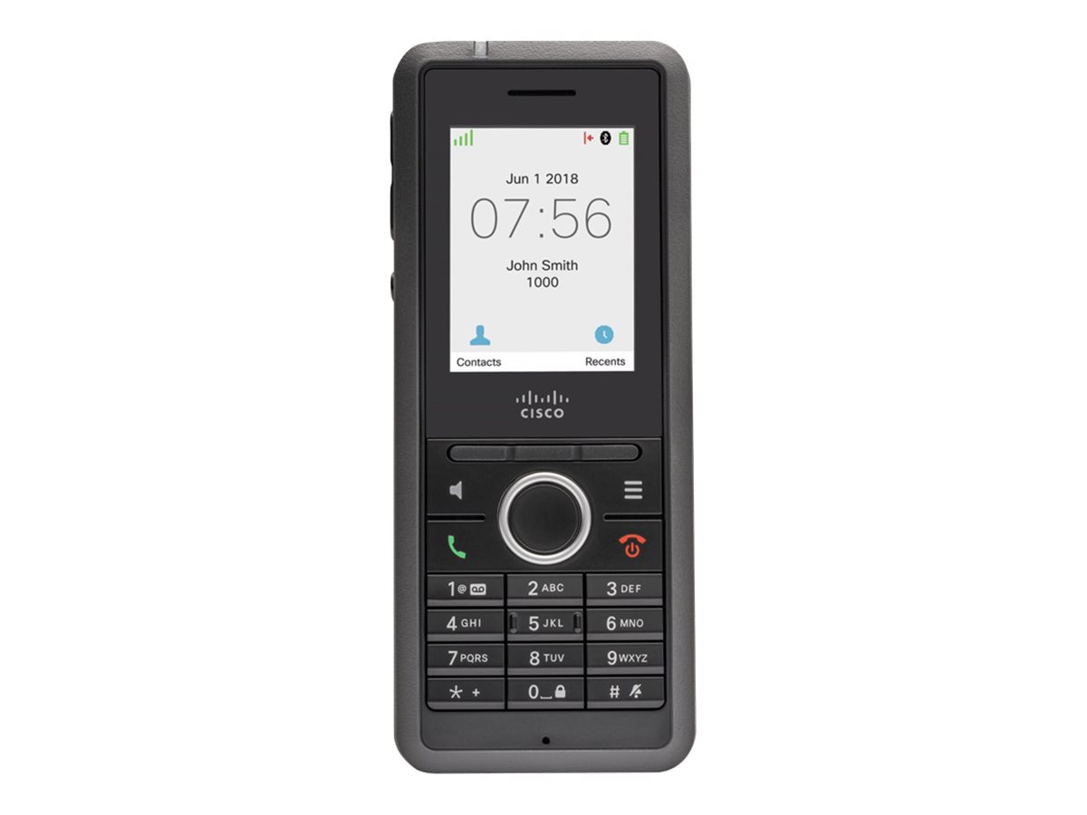 Thumbnail 2 of 4 for Cisco IP DECT Phone 6825 - cordless extension handset - with Bluetooth interface - with Cisco IPDECT 210 Multi-Cell