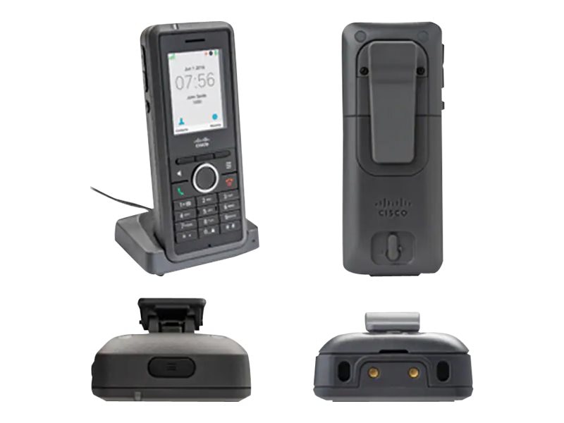 Thumbnail 4 of 4 for Cisco IP DECT Phone 6825 - cordless extension handset - with Bluetooth interface - with Cisco IPDECT 210 Multi-Cell