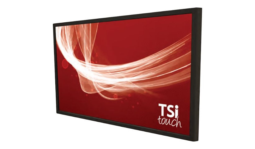 TSItouch - touch overlay - USB 2.0 - black powder coat