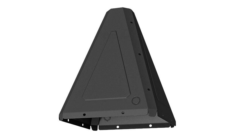 Chief Outdoor Ceiling and Pedestal Plate Cover - Black