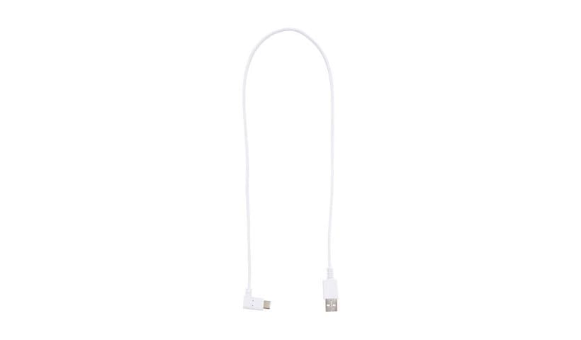 Bretford 22.5" USB-A to Right Angle USB-C Cable for HKPZ2 PowerSync MiX Cart