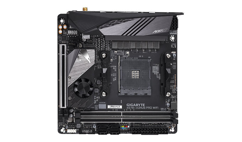 Gigabyte X570 I AORUS PRO WIFI - 1.0 - carte-mère - mini ITX - Socket AM4 - AMD X570