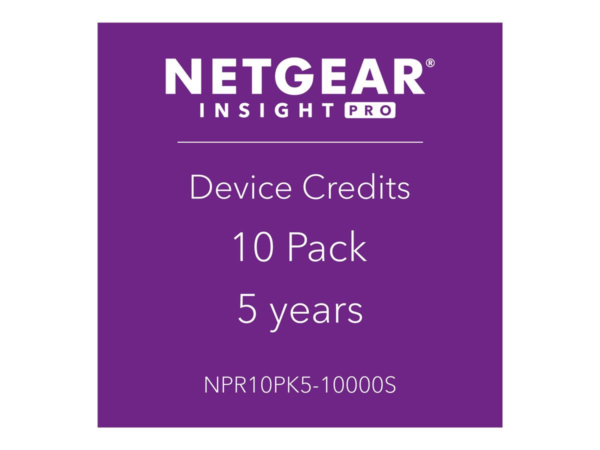 Netgear Insight Pro 10-Pack - 5 Year - Service