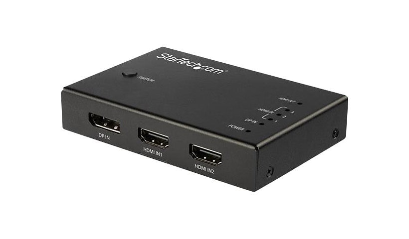 StarTech.com 4 Port HDMI Video Switch - 3x HDMI & 1x DisplayPort - 4K 60Hz