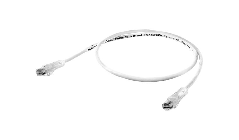 Hubbell Premise Wiring NEXTSPEED 20' Cat 6 Patch Cord - White