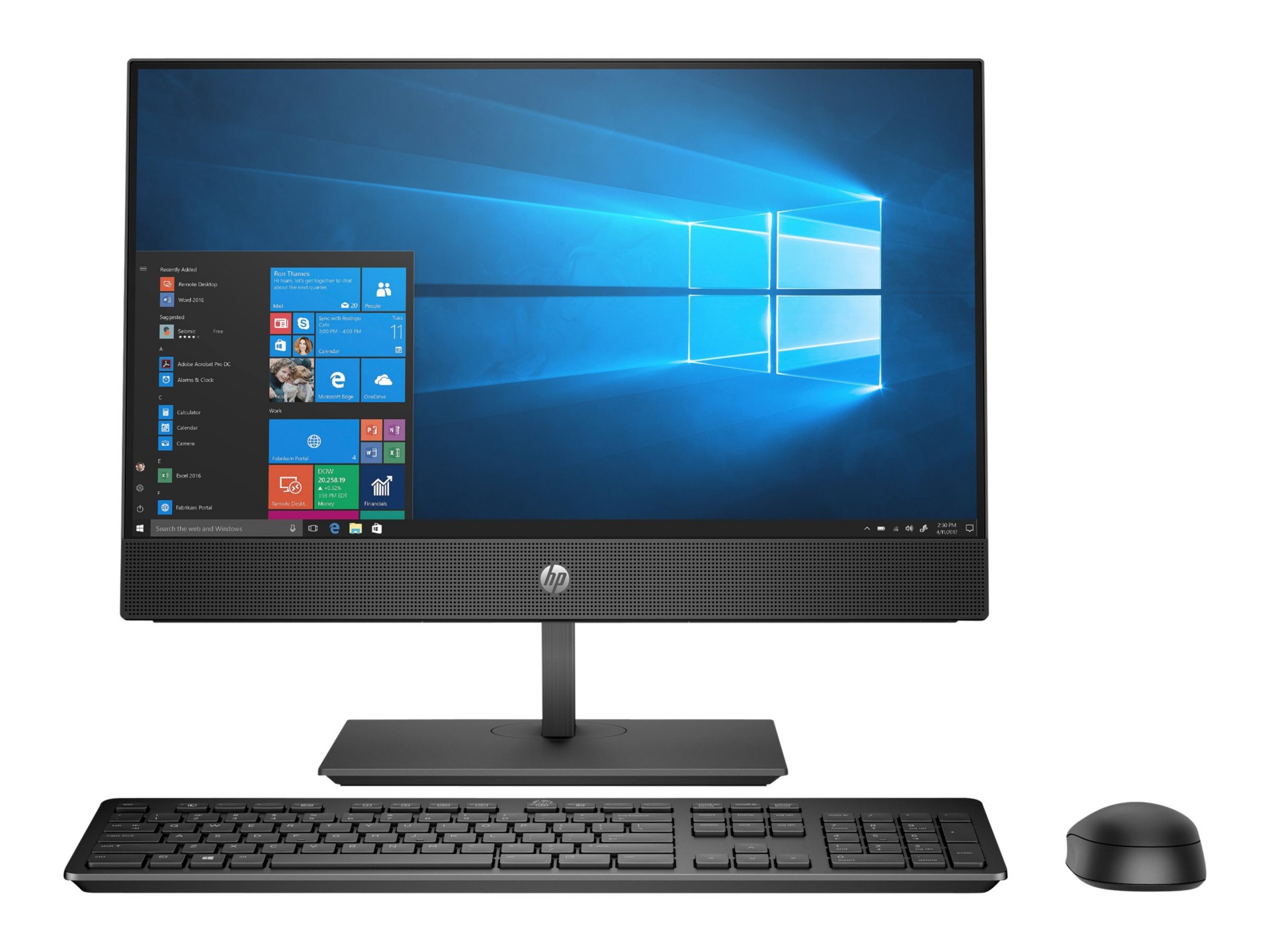 HP ProOne 600 G5 - all-in-one - Core i5 9500 3 GHz - 8 GB - SSD 128 GB - LE
