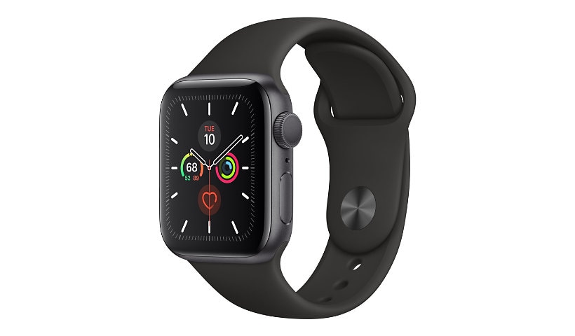 Apple Watch Series 5 (GPS) - space gray aluminum - smart watch with sport b