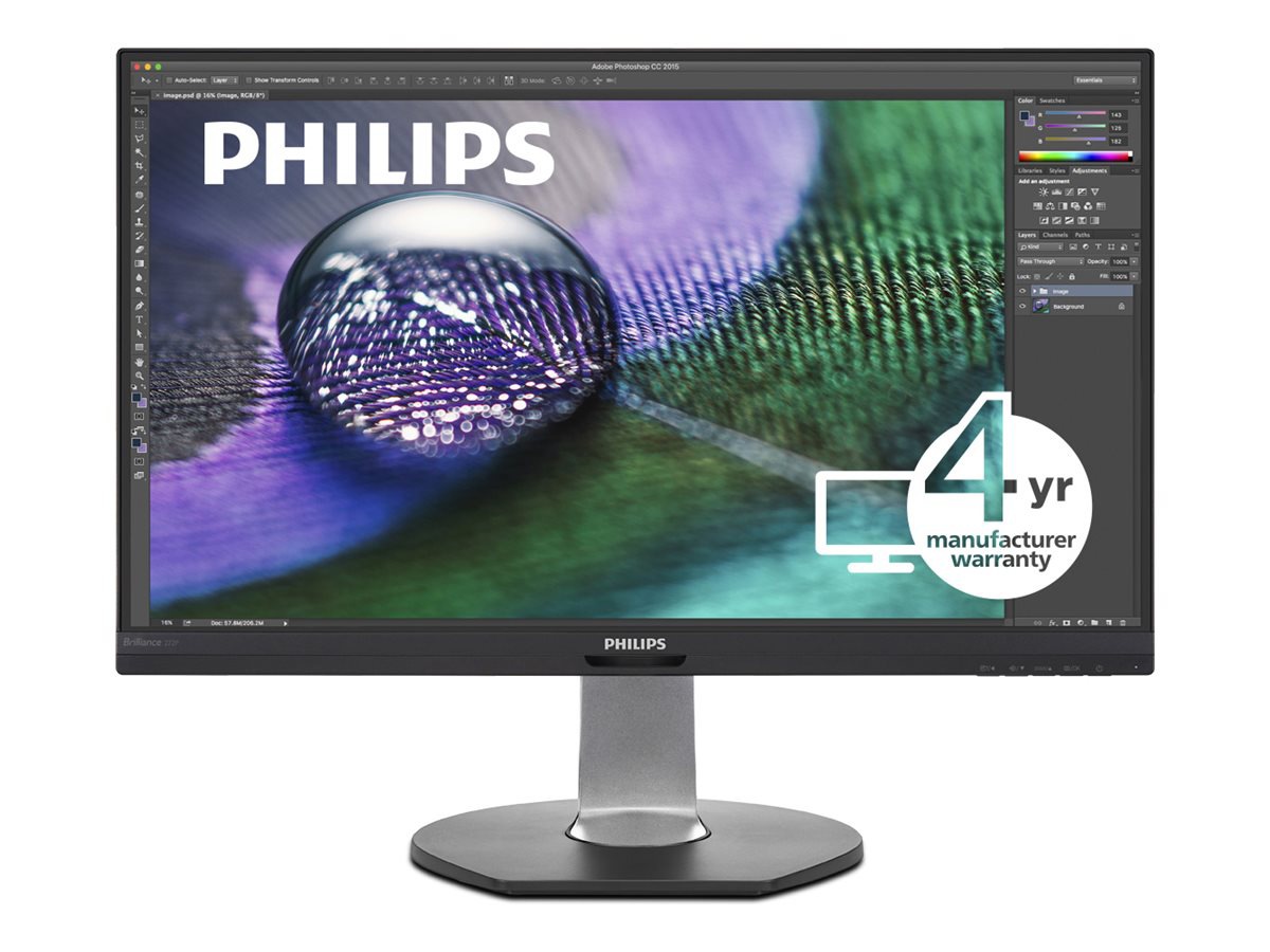 Philips P-line 272P7VUBNB - LED monitor - 4K - 27"