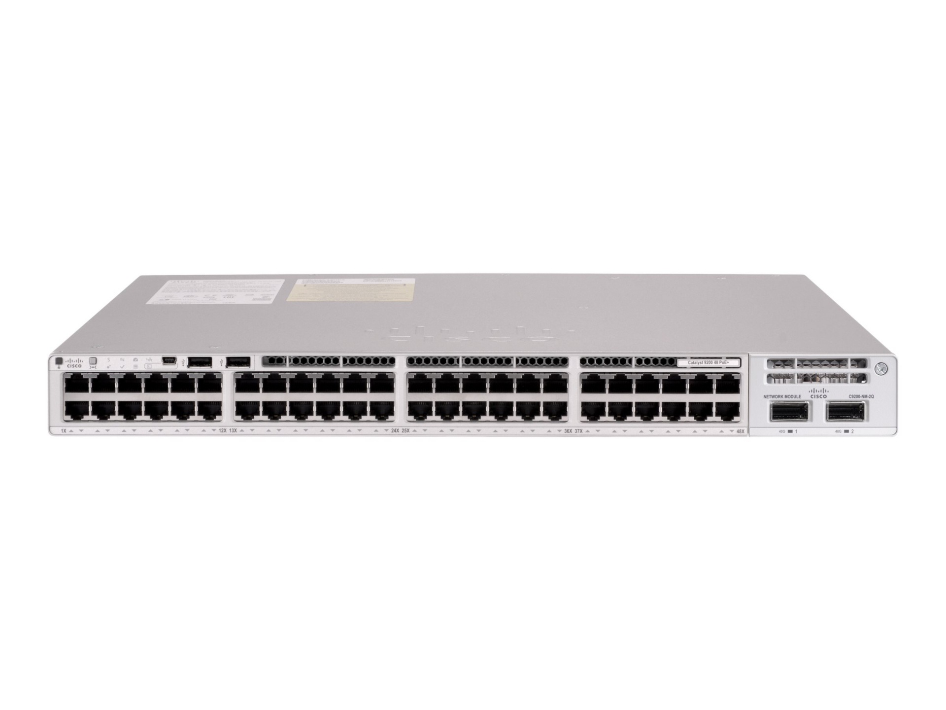 Cisco Catalyst 9200L - Network Essentials - switch - 48 ports - managed - r