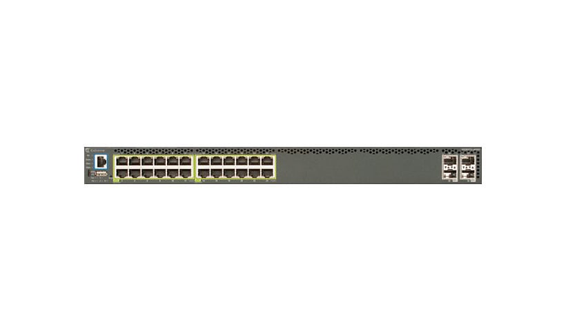 Extreme Networks Ethernet Routing Switch 5928MTS-uPWR - switch - 28 ports -