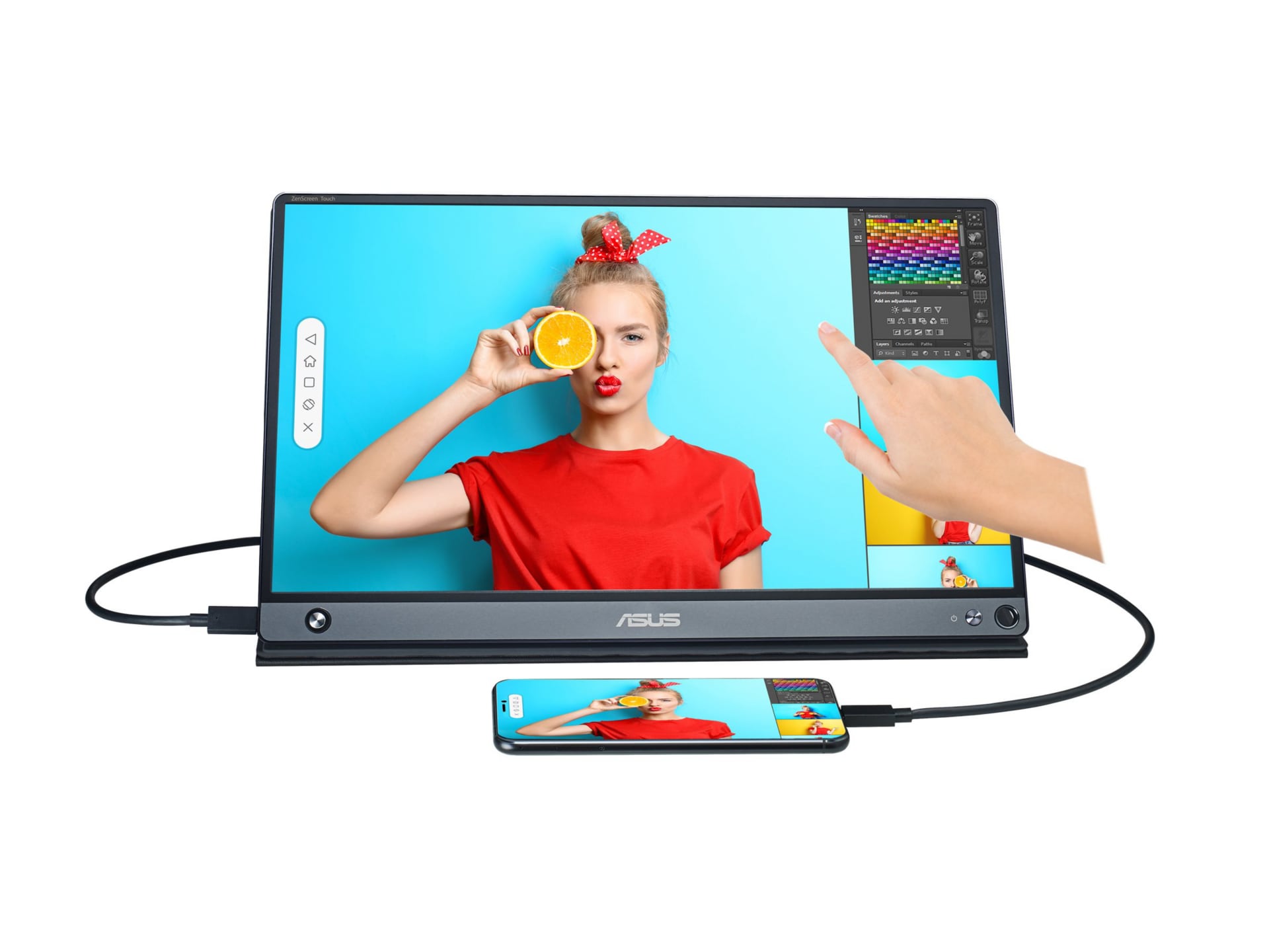 ECRAN TACTILE 15.6 POUCES ASUS TOUCH HDMI